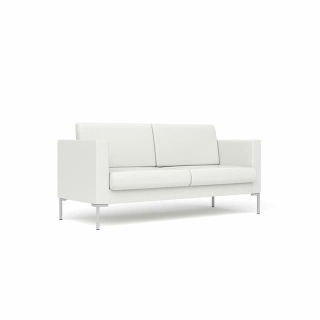 Диван 3-местный Юнитекс БЕРЛИН Бр. 005.01 экокожа премиум / белая