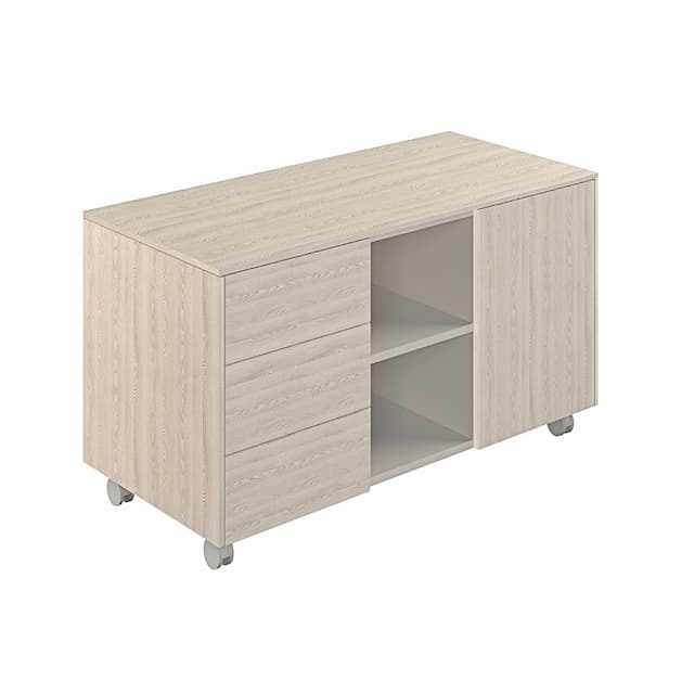 Тумба мобильная 3-х секционная Norden Атлас NZ-0203.YN.YN