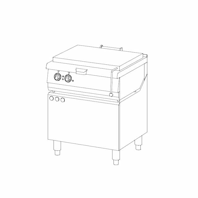 Сковорода электрическая опрокидывающаяся  Ascobloc AEP 500
