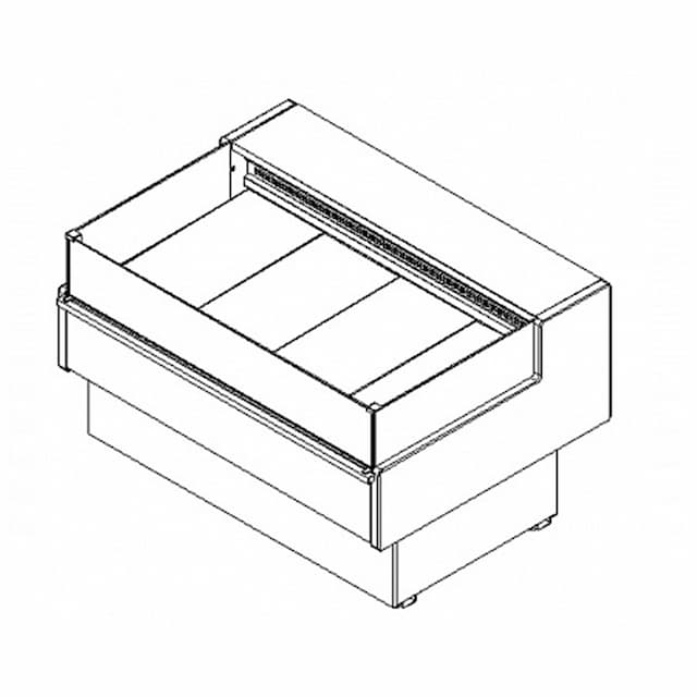 Витрина холодильная Полюс BAVARIA 2 GC110 SM 2,0-2 без боковин (ВХСо-2,0 Carboma GC110)