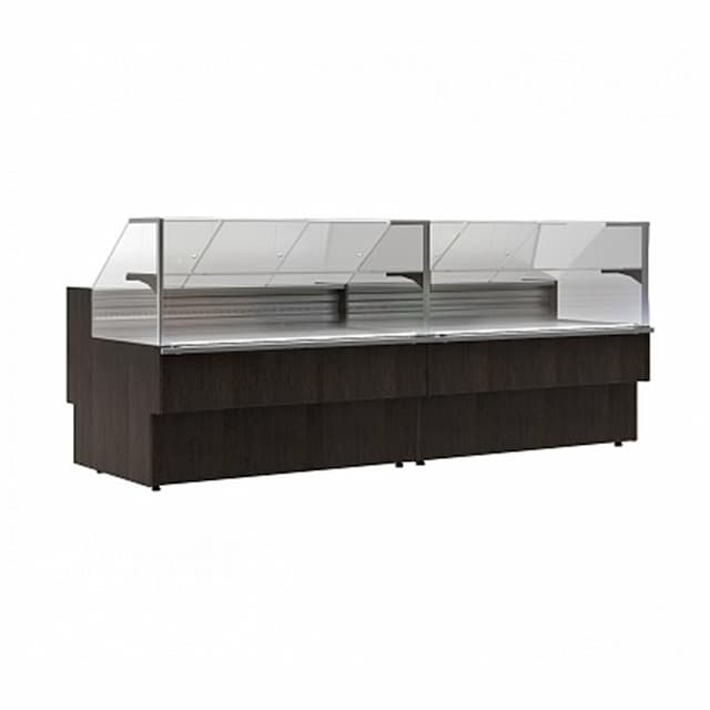 Витрина холодильная Полюс BAVARIA 2 GC110 VV 2,5-1 без боковин (ВХСр-2,5 Carboma GC110 (динамика)