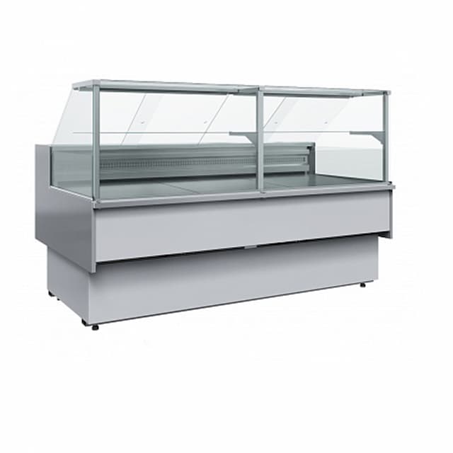 Витрина нейтральная Полюс BAVARIA 2 GC110 N 2,5-1 (с боковинами) 0011-9006