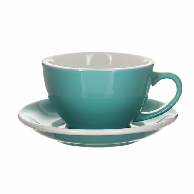 Кофейная пара Loveramics (Лаврамикс) Egg 200ml Бирюзовая