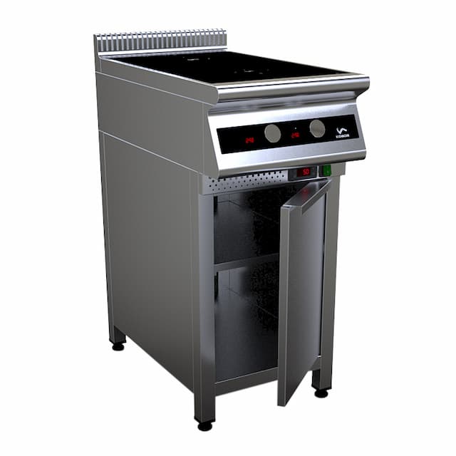 Плита индукционная на тепловой подставке 2 конфорки КОБОР I7-2SТ